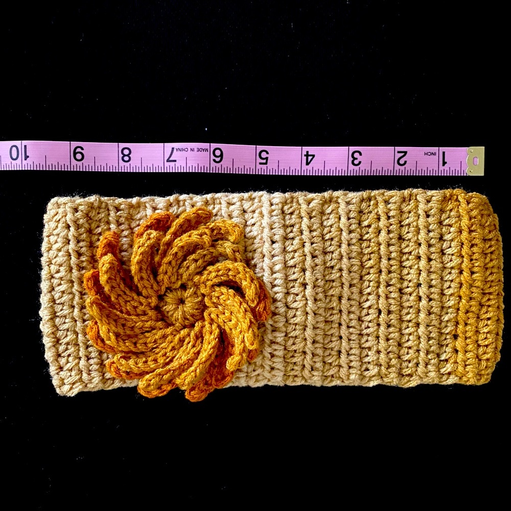 Hand Made Crochet Headband or Ear Warmer